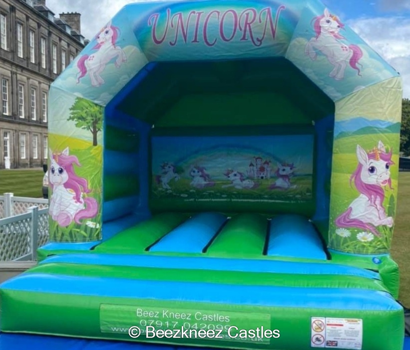Unicorn Bouncy Castle Best Bouncy Castle, Hot Tub and Wedding Hire service in Scottish Borders